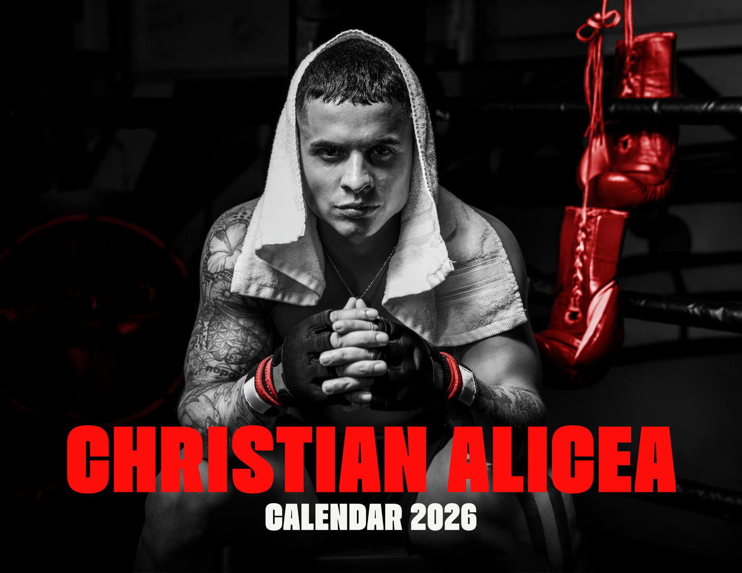 Signed Wall Calendar 2026 – Christian Alicea (Collector’s Edition)