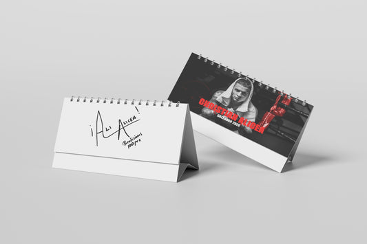 Signed Desk Calendar 2026 – Christian Alicea (Limited Edition)